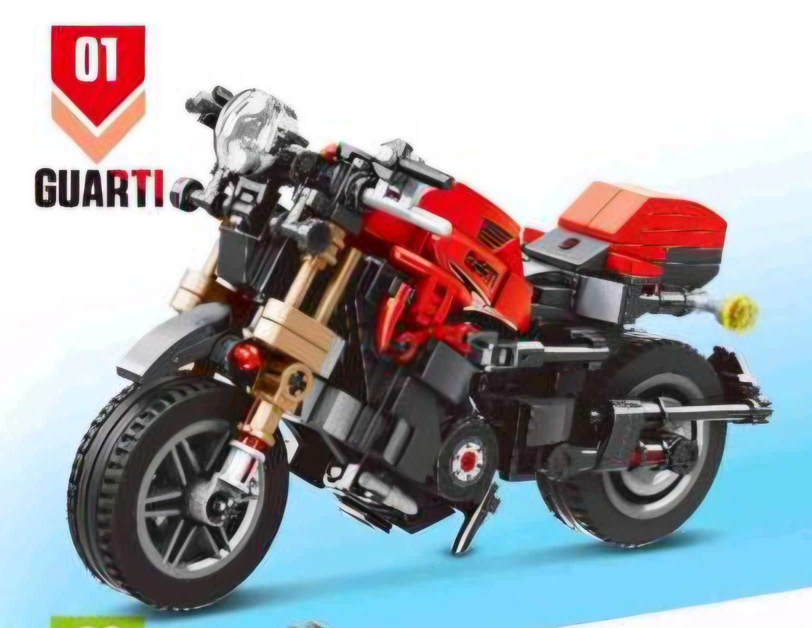 لگو موتور 3D مدل gurati