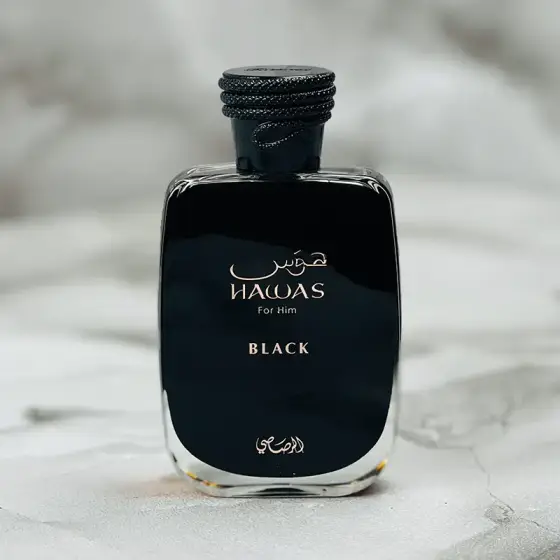 عطر رصاصی هوس بلک