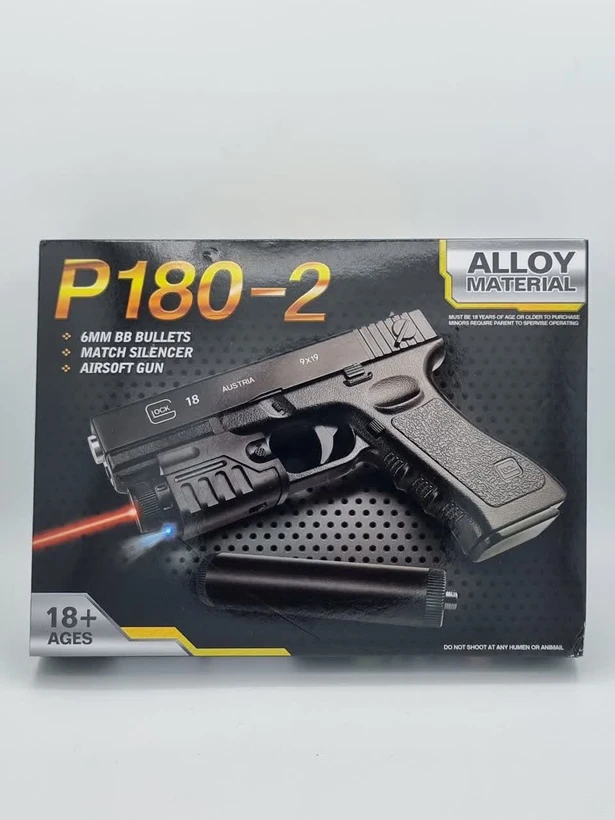 کلت اسباب بازی لیزردار p-180-2