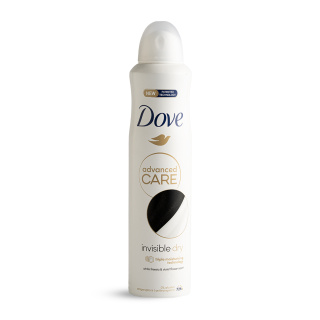 اسپری ضد تعریق زنانه داو مدل Invisible Dry با حجم 250 میلی لیتر UK
