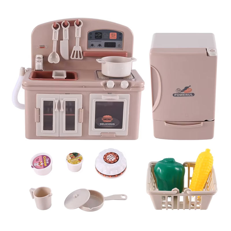 اسباب بازی ست شبیه ساز ست لوازم آشپزخانه Kitchen Cabinet از برند yihuttoys