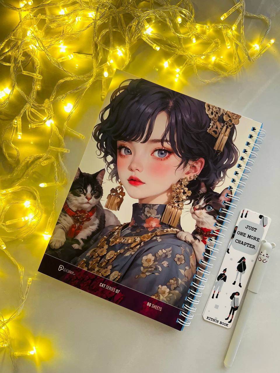 دفتر 80 برگ مدل CAT از برند Pallet کد 07