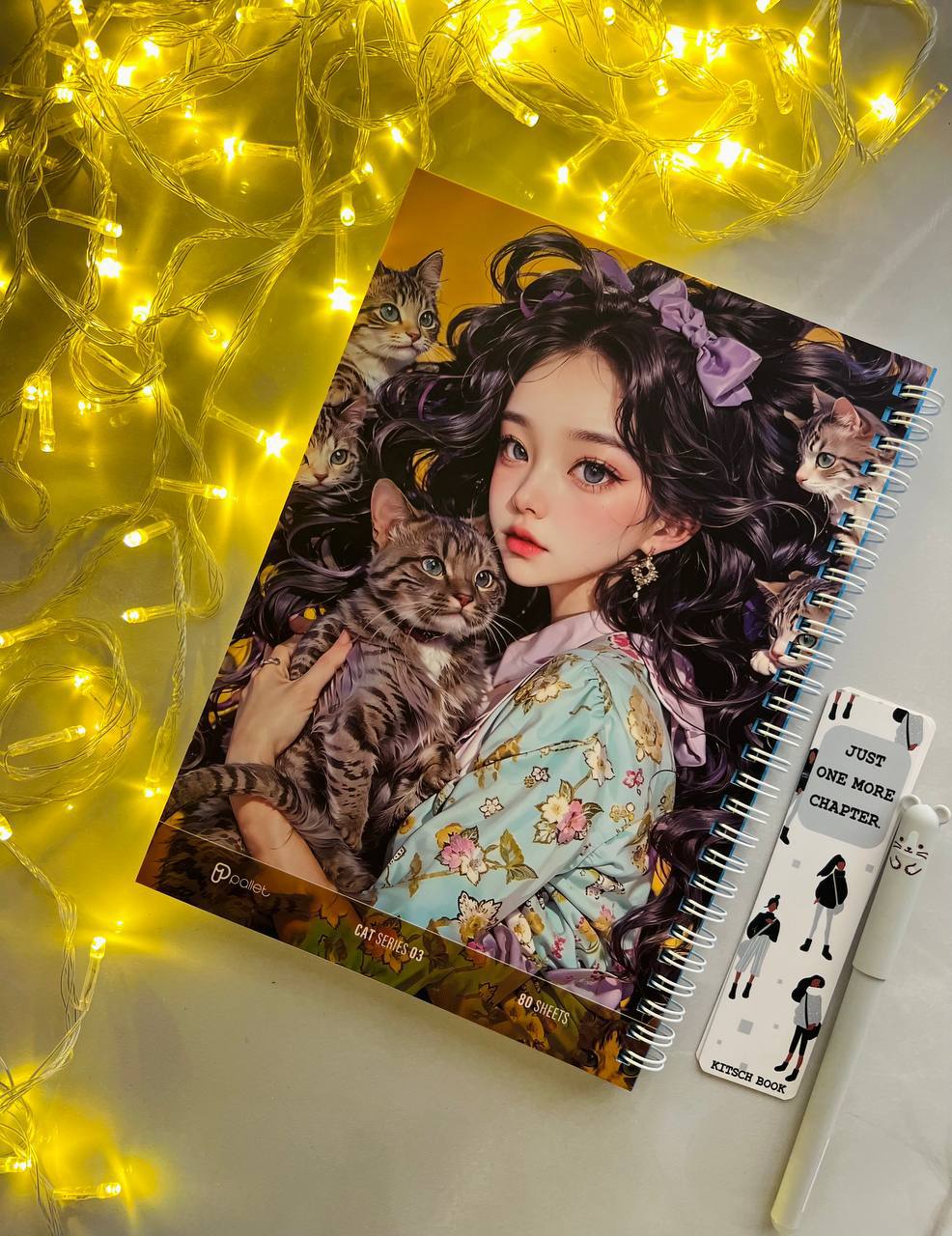 دفتر مجلد 80 برگ مدل CAT از برند Pallet کد 03