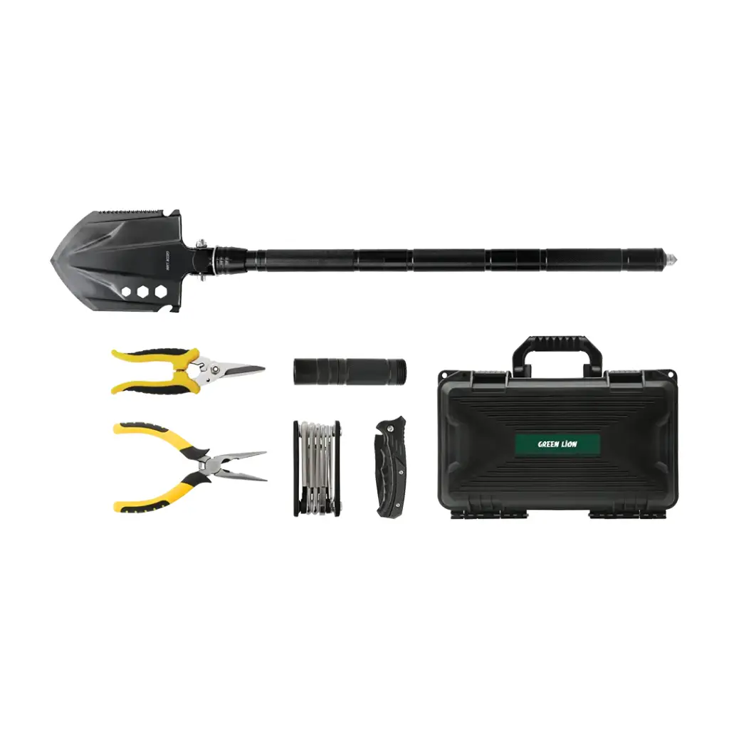 کیت ابزار بقا و نجات گرین لاین Green Survival X9 Outdoor Tool Kit