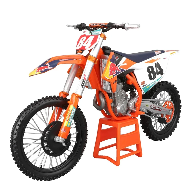 ماکت موتور کراس مایستو مدل KTM 450 SX F Red Bull مقیاس 1:6