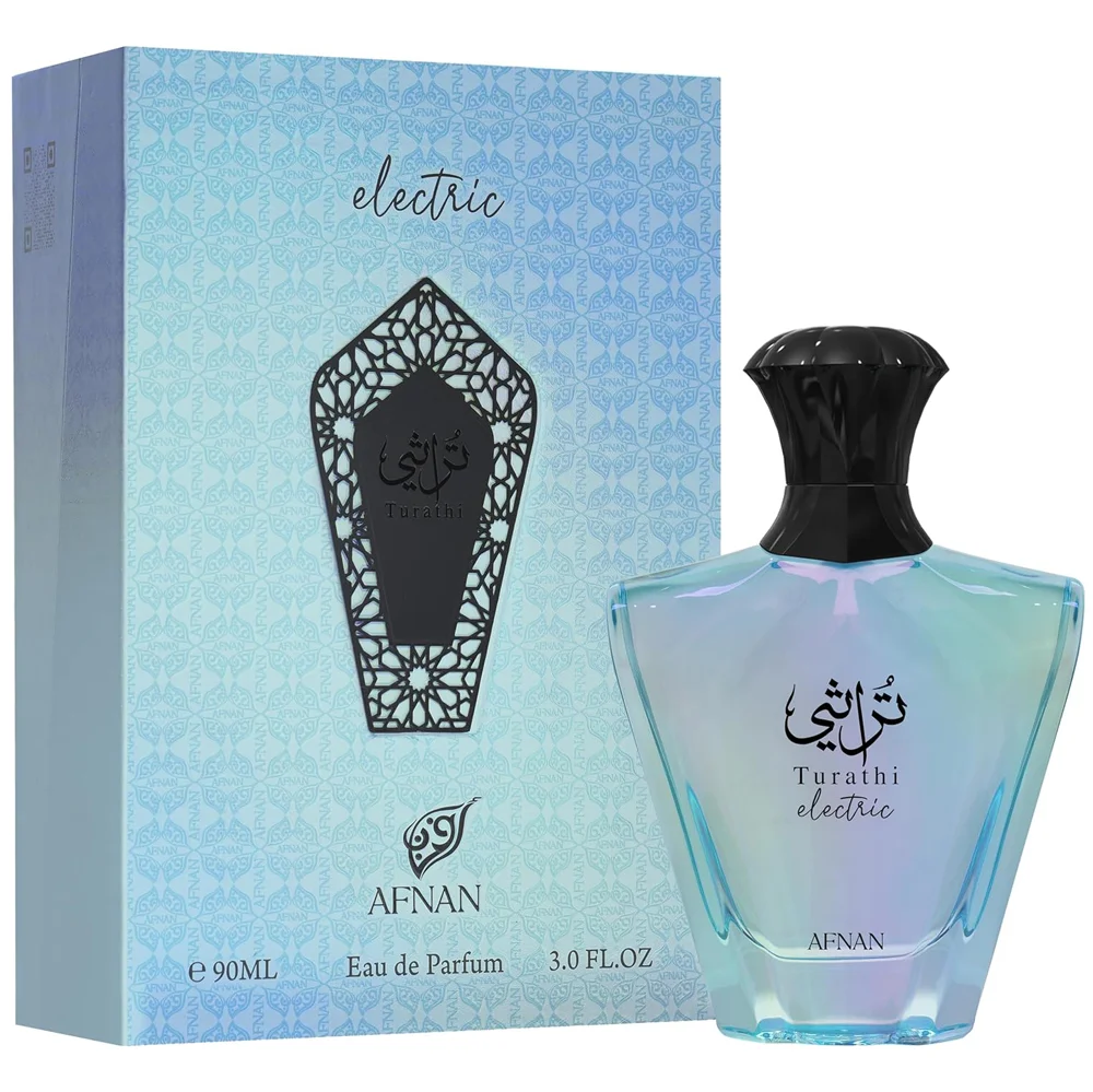 عطر ادکلن افنان تراثی الکتریک | Afnan Turathi Electric حجم 90 میلی لیتر
