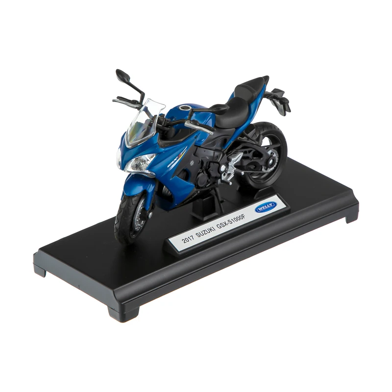 ماکت موتور Welly مدل SUZUKI 2017 GSX-S1000F مقیاس 1:18