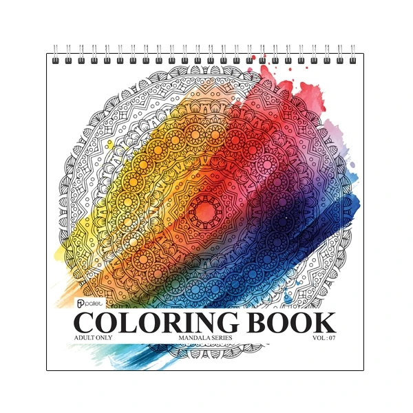 دفتر رنگ آمیزی 30 برگ بزرگسال از برند Pallet کد 07