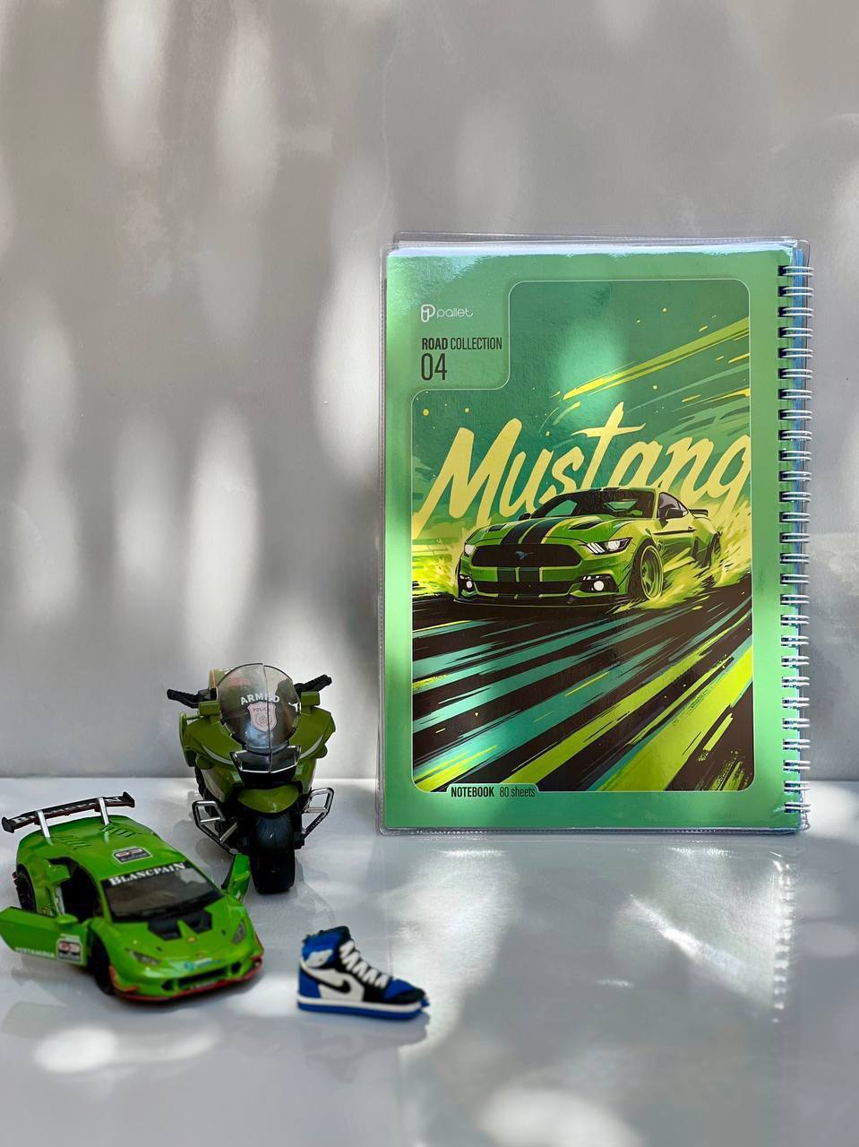 دفتر 80 برگ مدل Road از برند Pallet کد 04