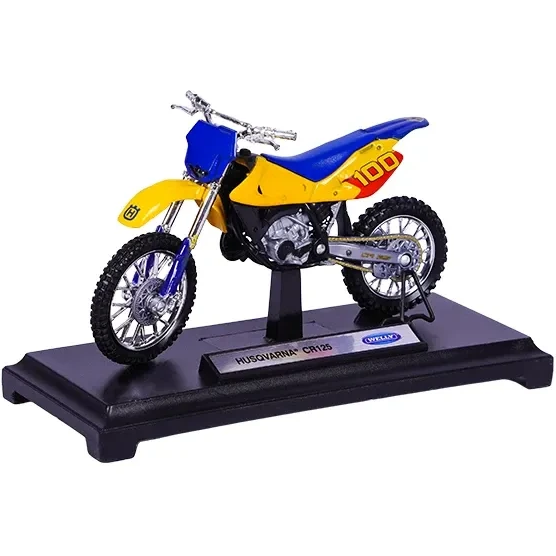 ماکت موتور ویلی Welly هاسکوارنا HUSQVARNA CR125 مقیاس 1:18