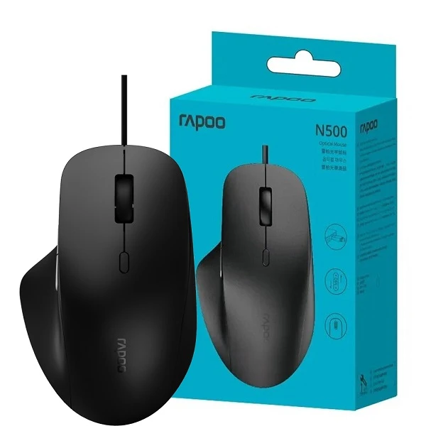 ماوس سیم دار رپو مدل RAPOO N500