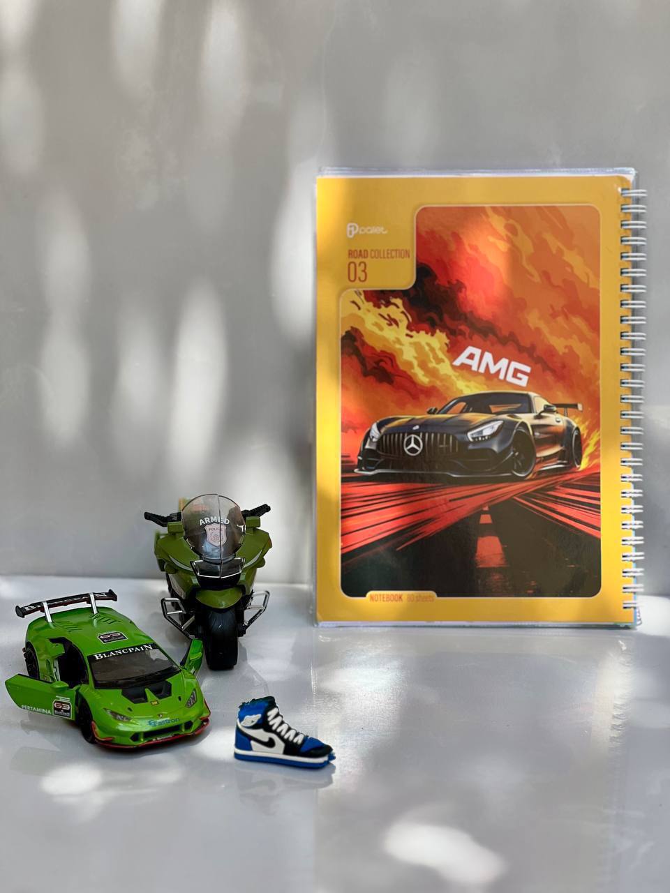 دفتر 80 برگ مدل Road از برند Pallet کد 03