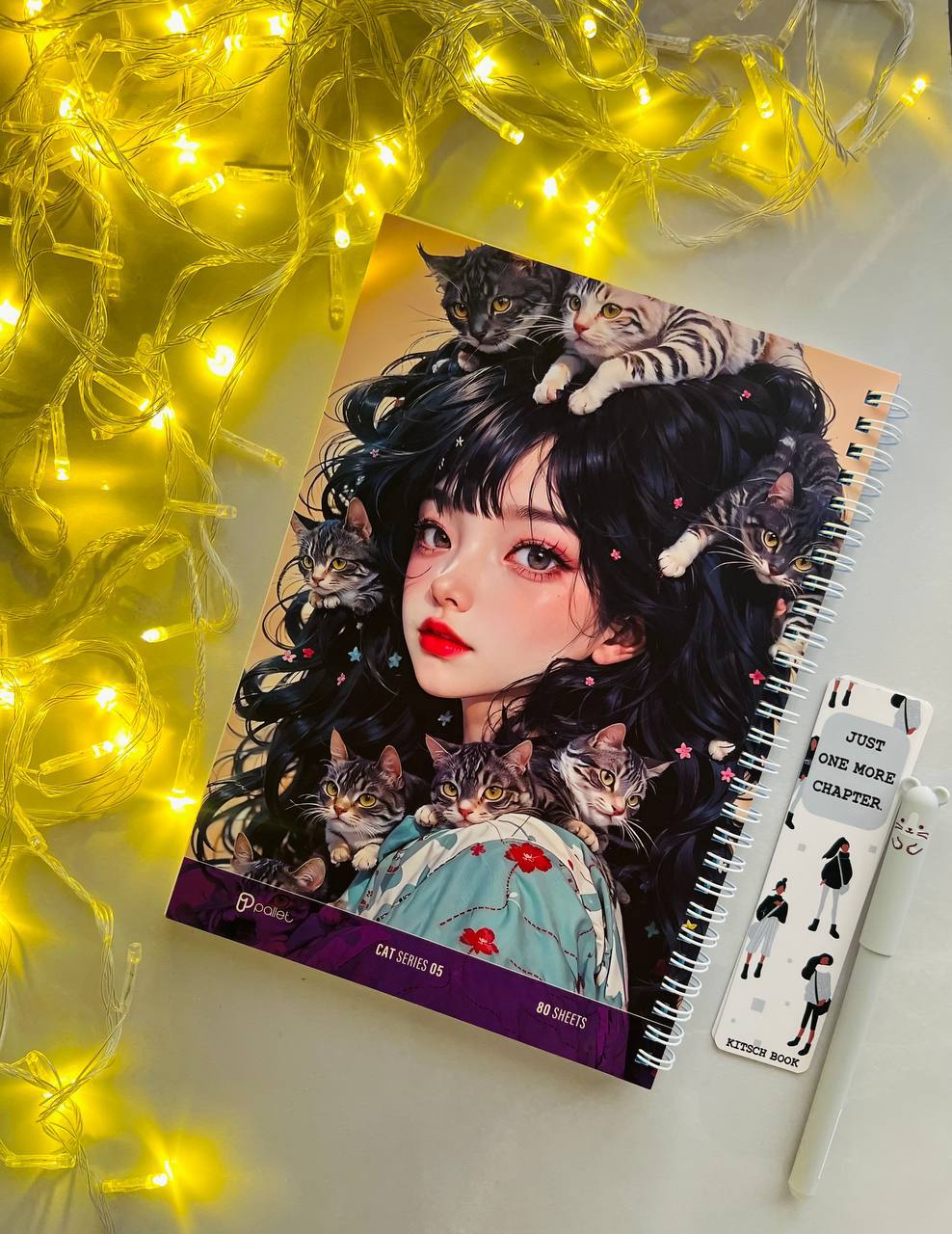 دفتر 80 برگ مدل CAT از برند Pallet کد 05