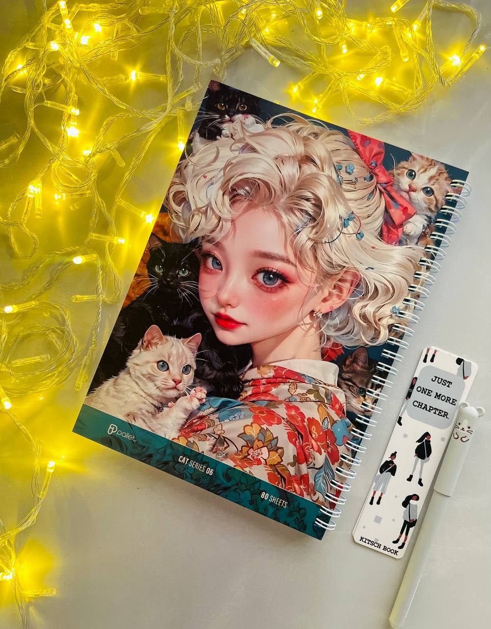 دفتر 80 برگ مدل CAT از برند Pallet کد 06