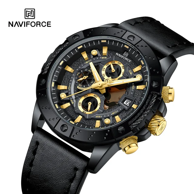 ساعت مردانه برند نیوی فورس مدل Naviforce NF 8055 BGB
