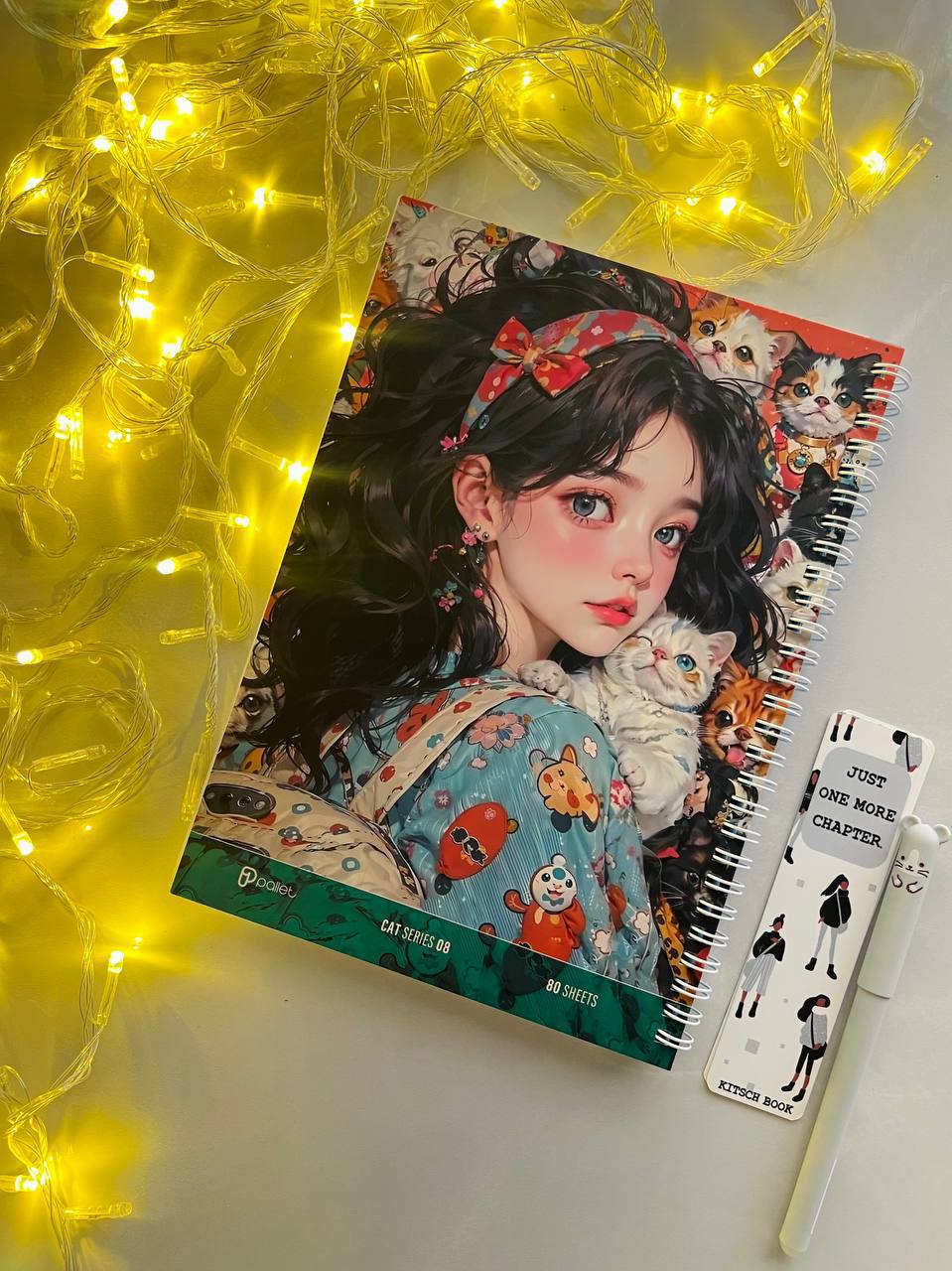 دفتر 80 برگ مدل CAT از برند Pallet کد 08