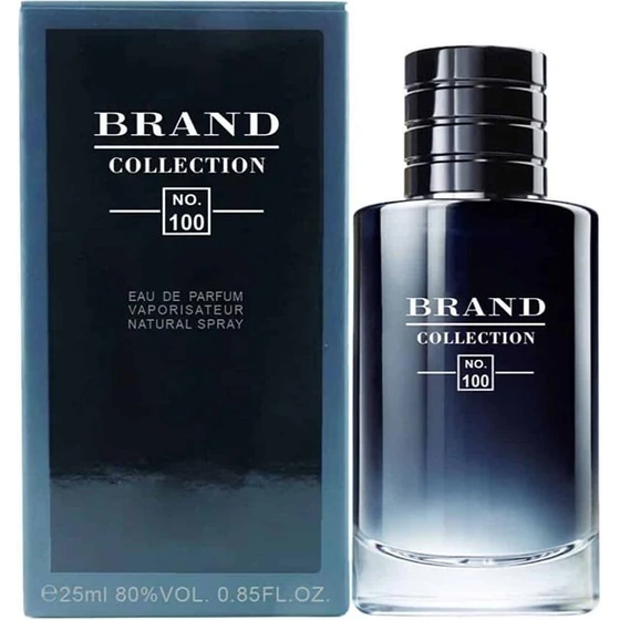 عطر دیور ساواج برند کالکشن کد 100 حجم 25 میلی لیتر