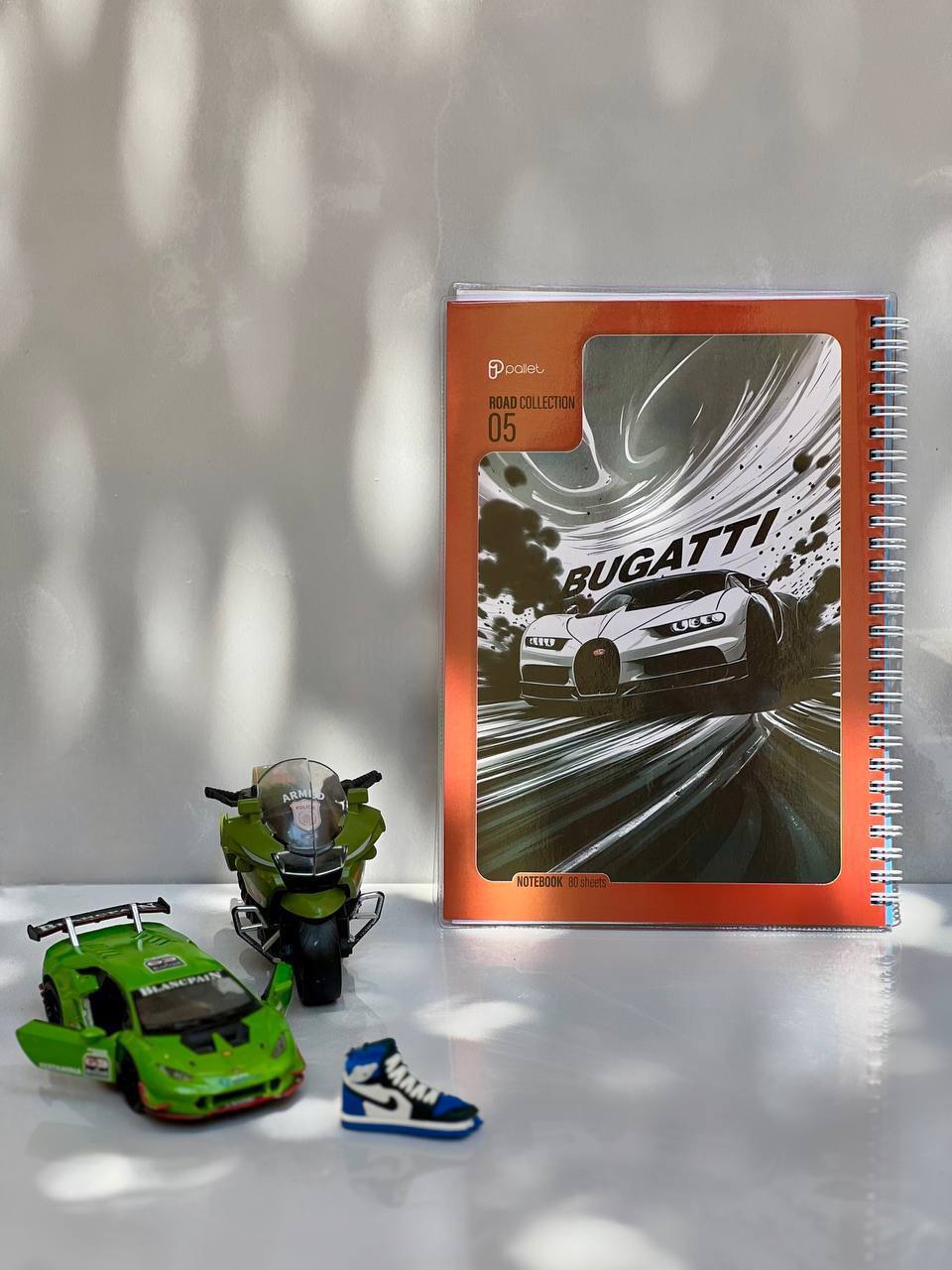 دفتر 80 برگ مدل Road از برند Pallet کد 05