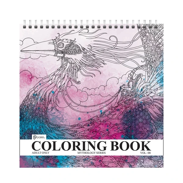 دفتر رنگ آمیزی 30 برگ بزرگسال از برند Pallet کد 08