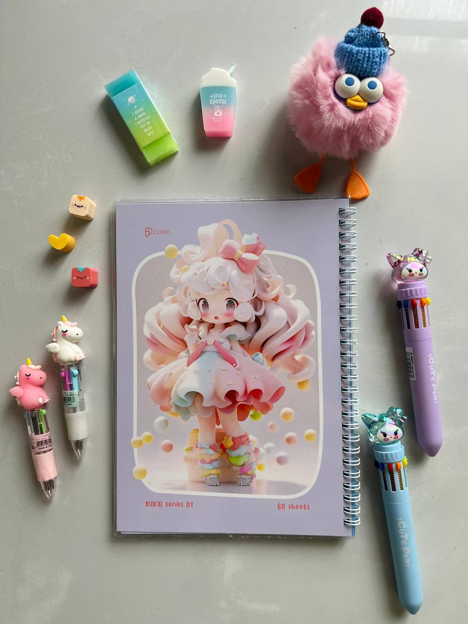 دفتر مجلد 60 برگ مدل Kiko از برند Pallet کد 01