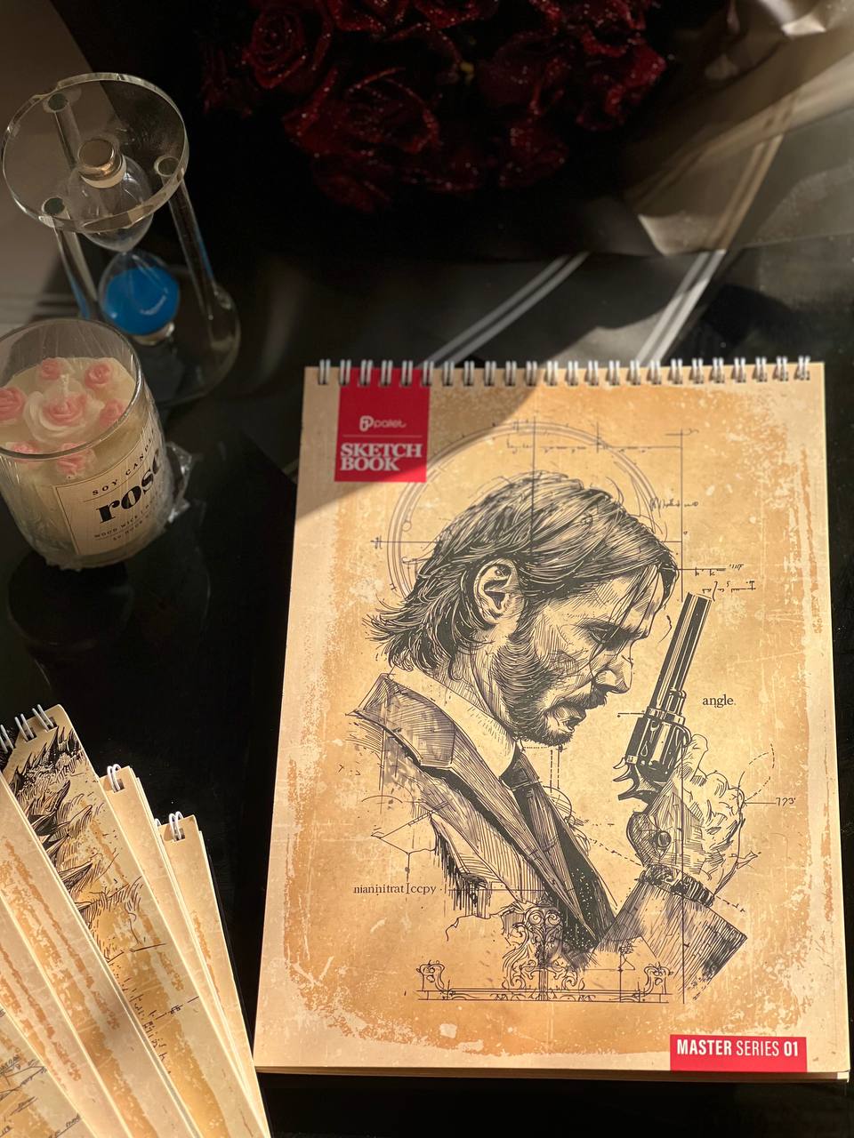 دفتر طراحی 40 برگ مدل Master از برند Pallet کد 01