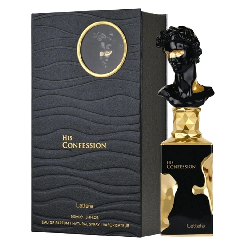 عطر لطافه هیز کانفشن Lattafa His Confession حجم 100 میلی لیتر