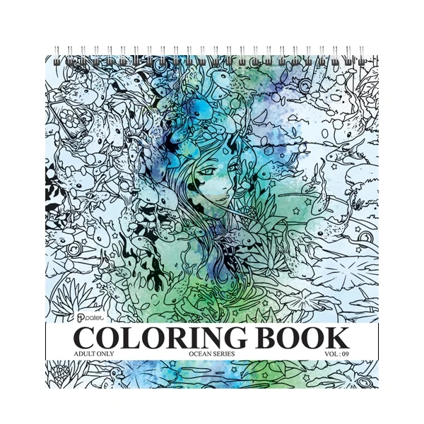 دفتر رنگ آمیزی 30 برگ بزرگسال از برند Pallet کد 09