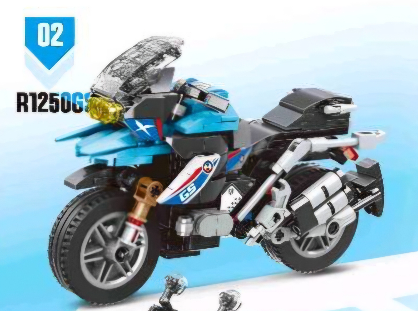 لگو موتور 3D مدل R1250gs