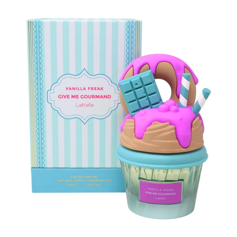 عطر لطافه وانیلا فریک Lattafa Vanilla Freak Give Me Gourmand حجم 75 میلی‌لیتر